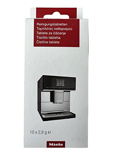 Miele Reinigungstabletten für Kaffeevollautomat, 10x2,8...