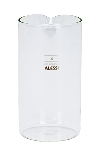 Alessi Ersatzglas zu 9094/3 Kaffeezubereiter Klein 240 ml