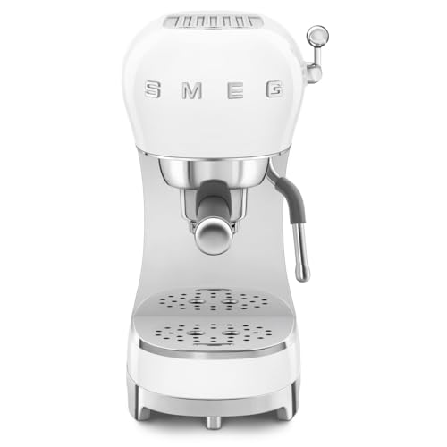 SMEG, Espresso-Kaffeemaschine ECF02WHEU,...