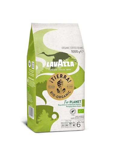 Lavazza, Tierra For Planet, 100 % Bio-Arabica Kaffeebohnen,...