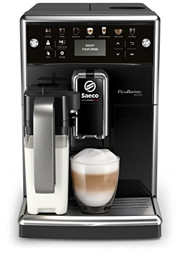 Saeco PicoBaristo Deluxe SM5570/10 Kaffeevollautomat, 12...