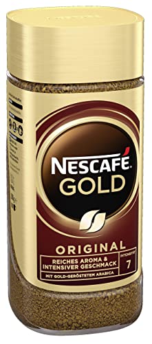 NESCAFÉ GOLD Original, löslicher Bohnenkaffee,...