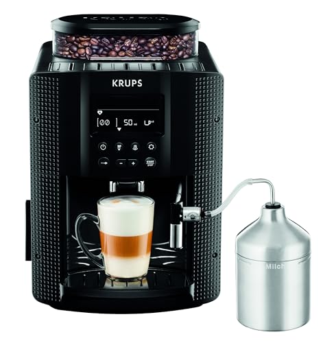 Krups Essential Kaffeevollautomat mit Milchschlauch,...