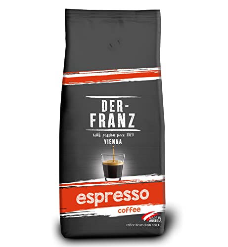 Der-Franz Espresso Kaffee, Intensität 5/5, Arabica und...