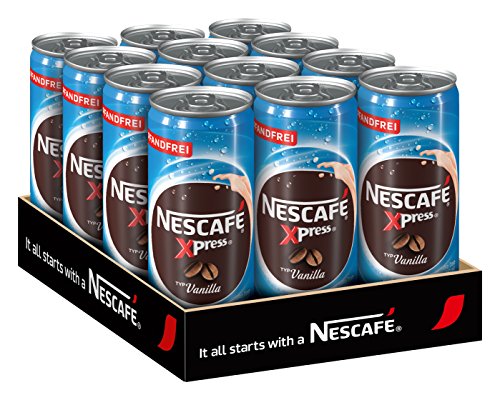 Nescafé Xpress Vanilla EINWEG, 12er Pack (12 x 250 ml)